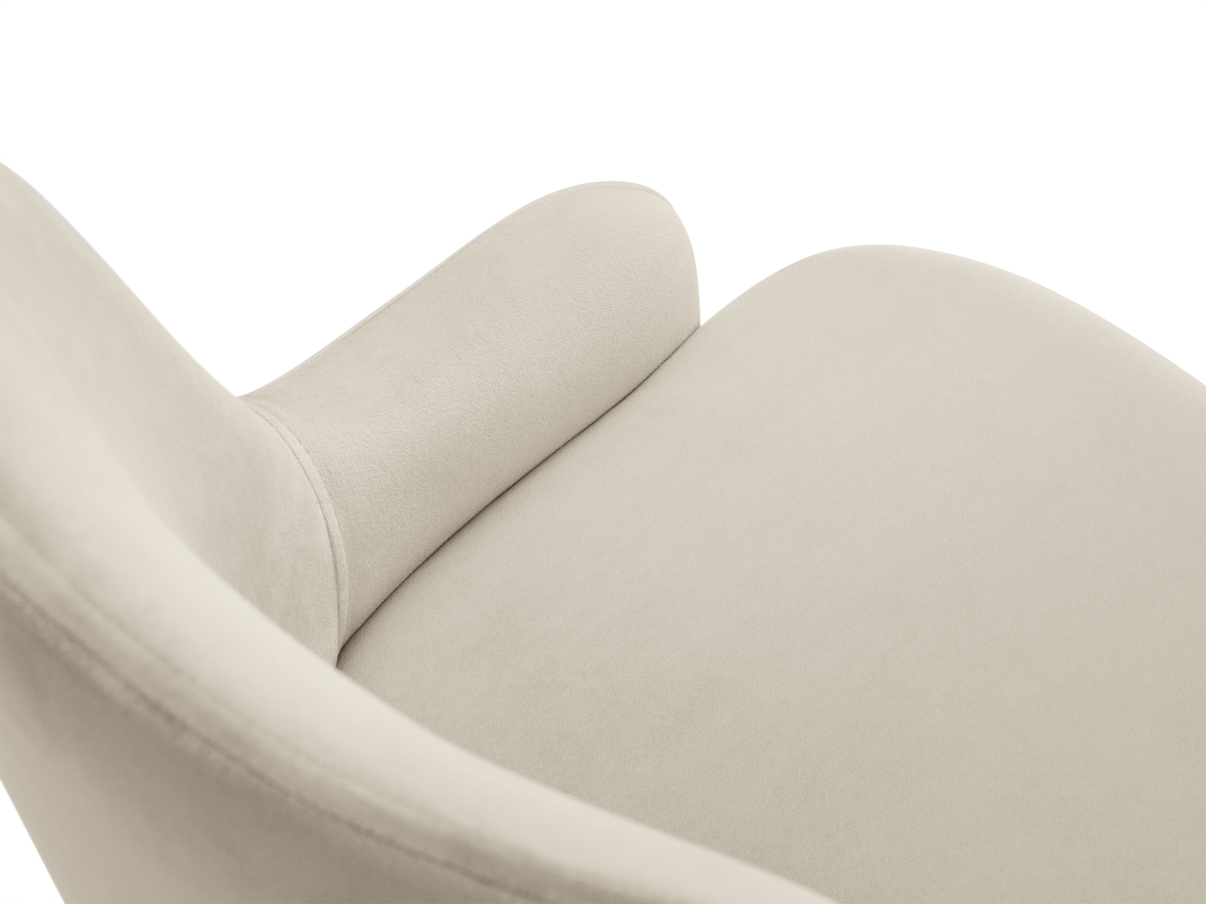 chair with armrests beige