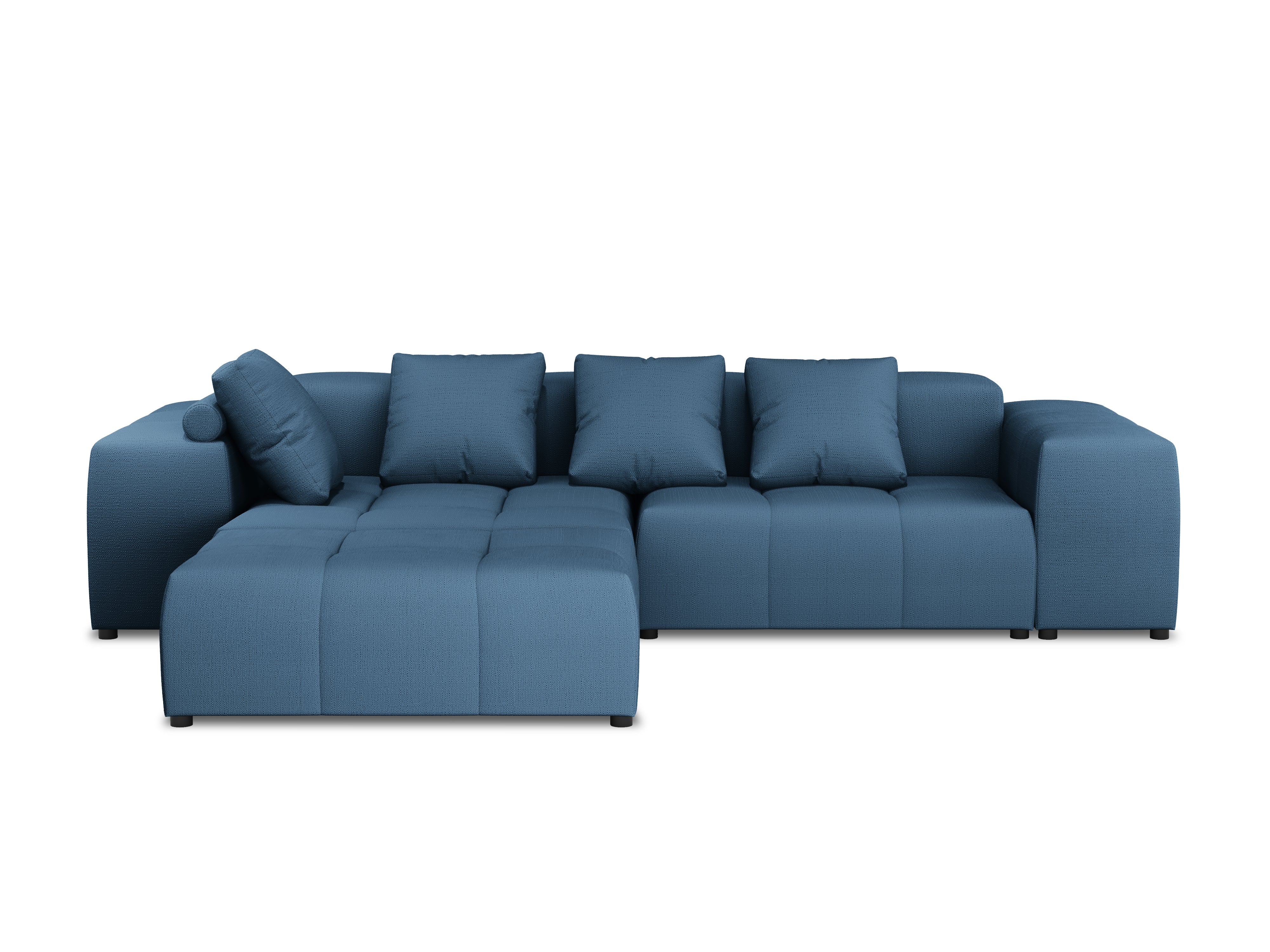 Modular 5 seater sofa MARGO blue