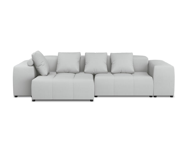 Modular 4 seater sofa MARGO light grey