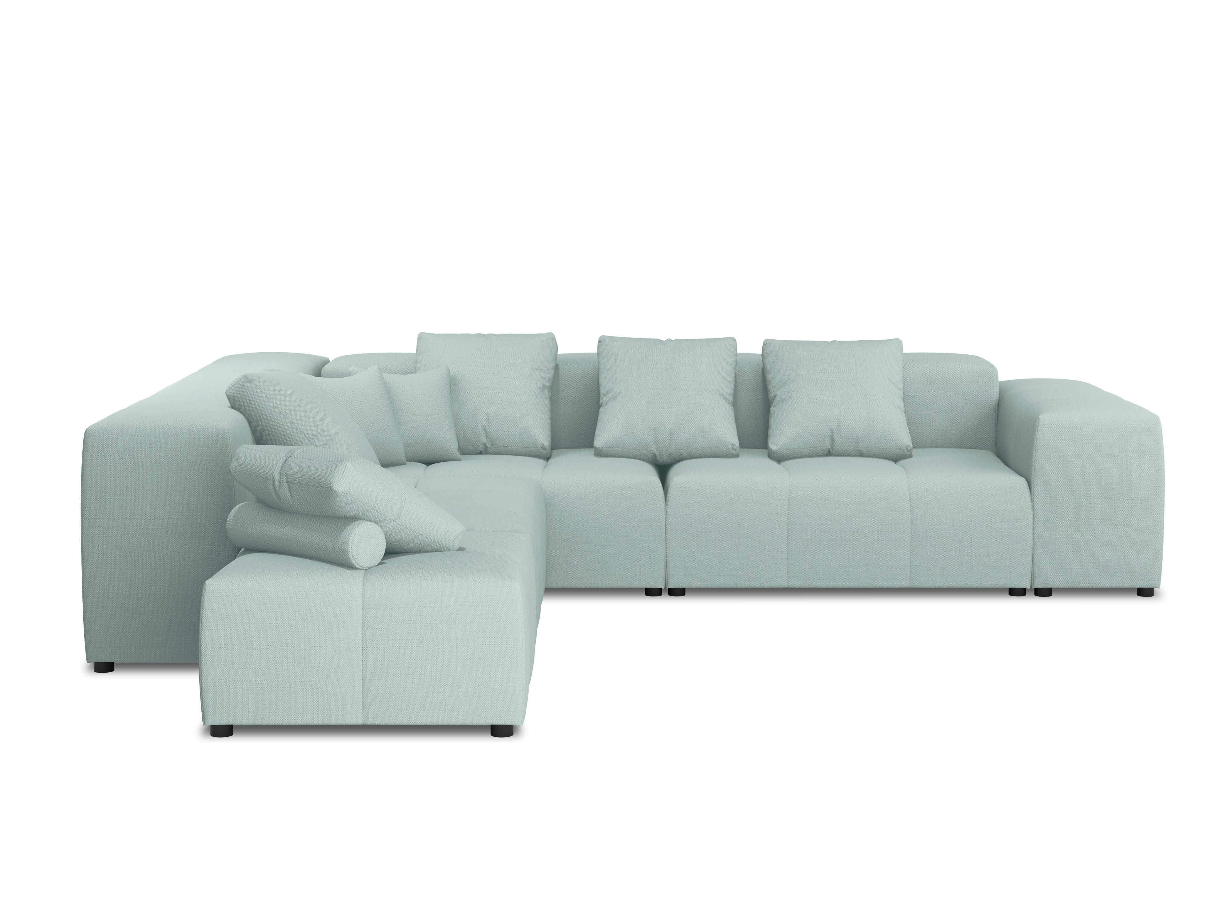 Modular large 5 seater sofa MARGO mint