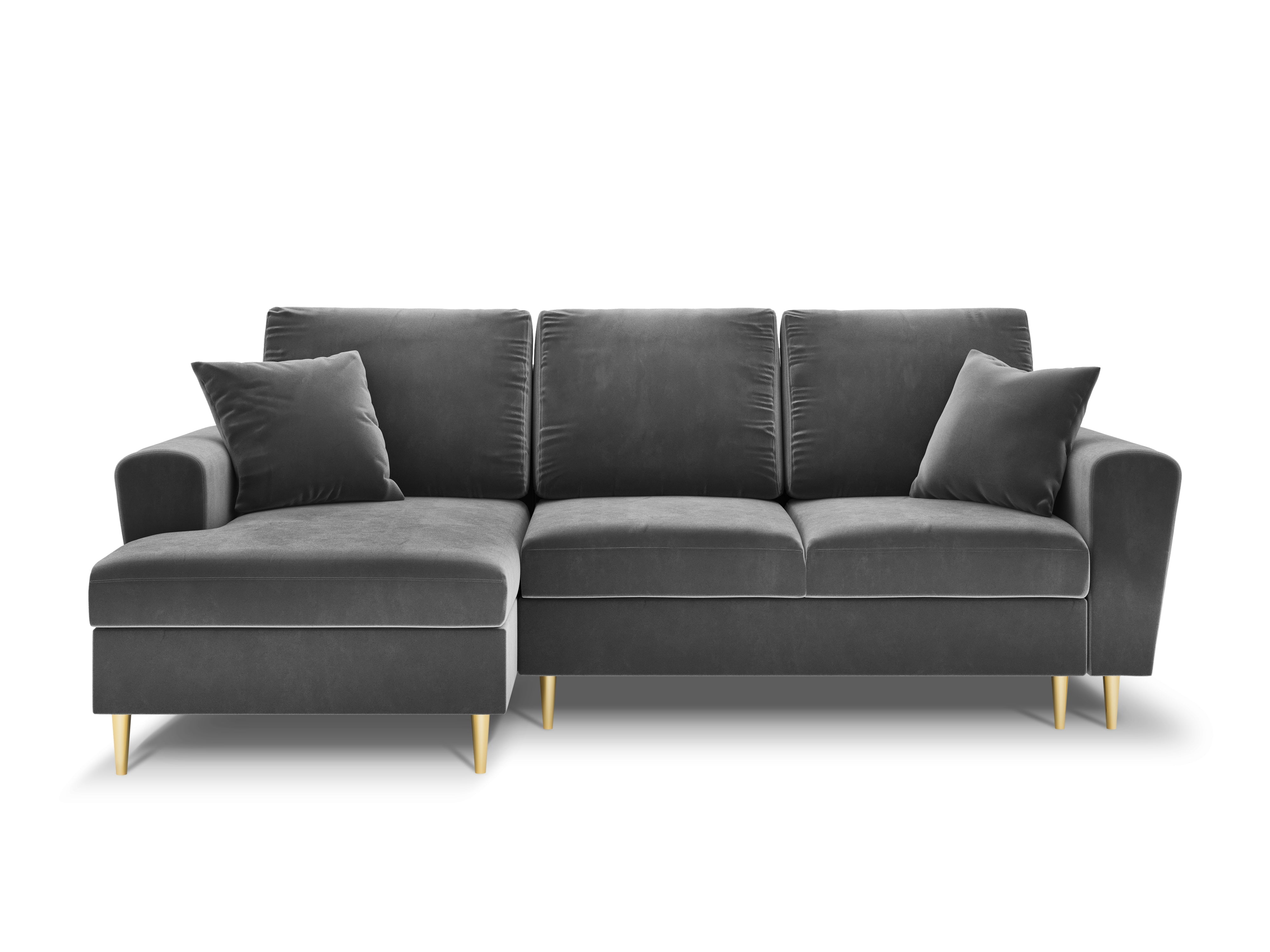 Velvet Sofa Sofa light gray