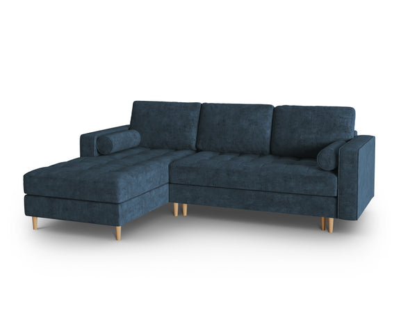 Left sofa bed with sleeping function GOBI dark blue