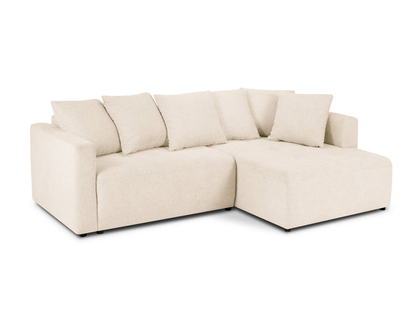 Corner with a sleeping function right ELIE beige