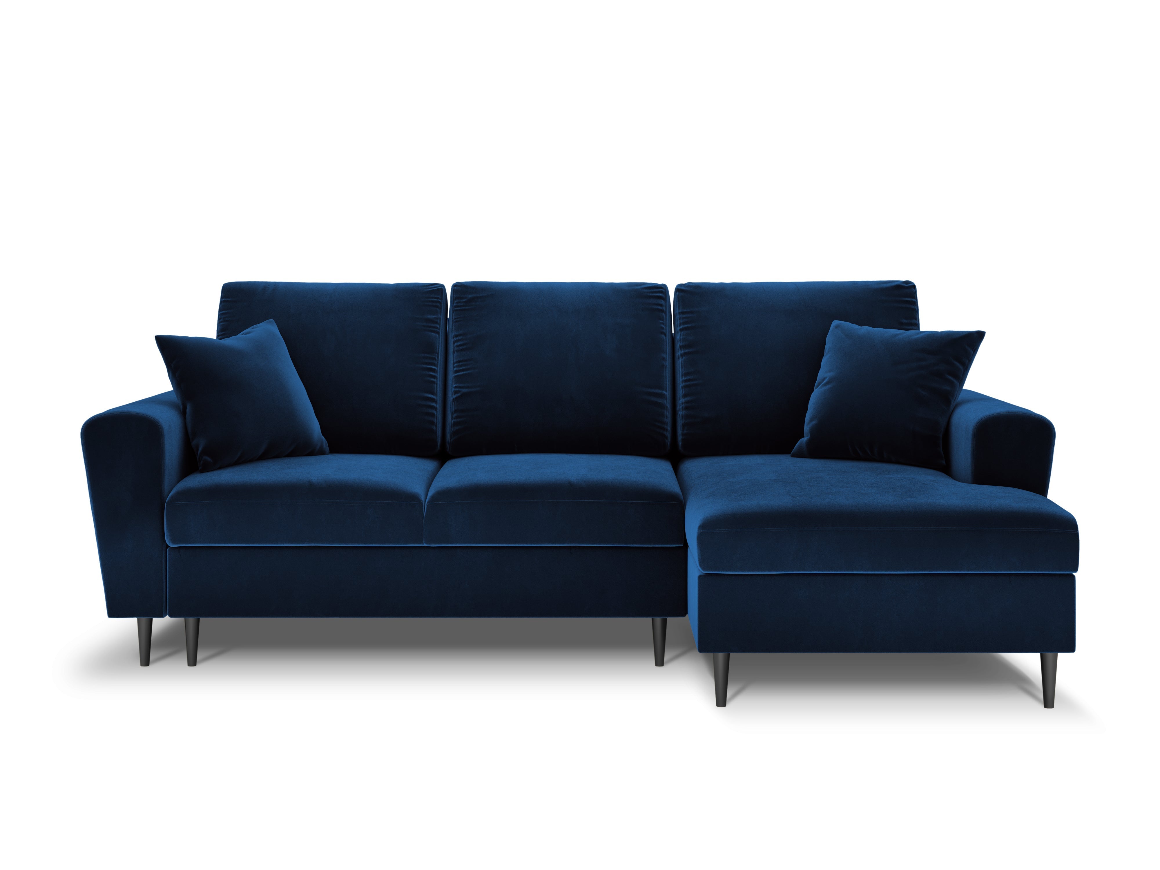 Blue gloss sofa