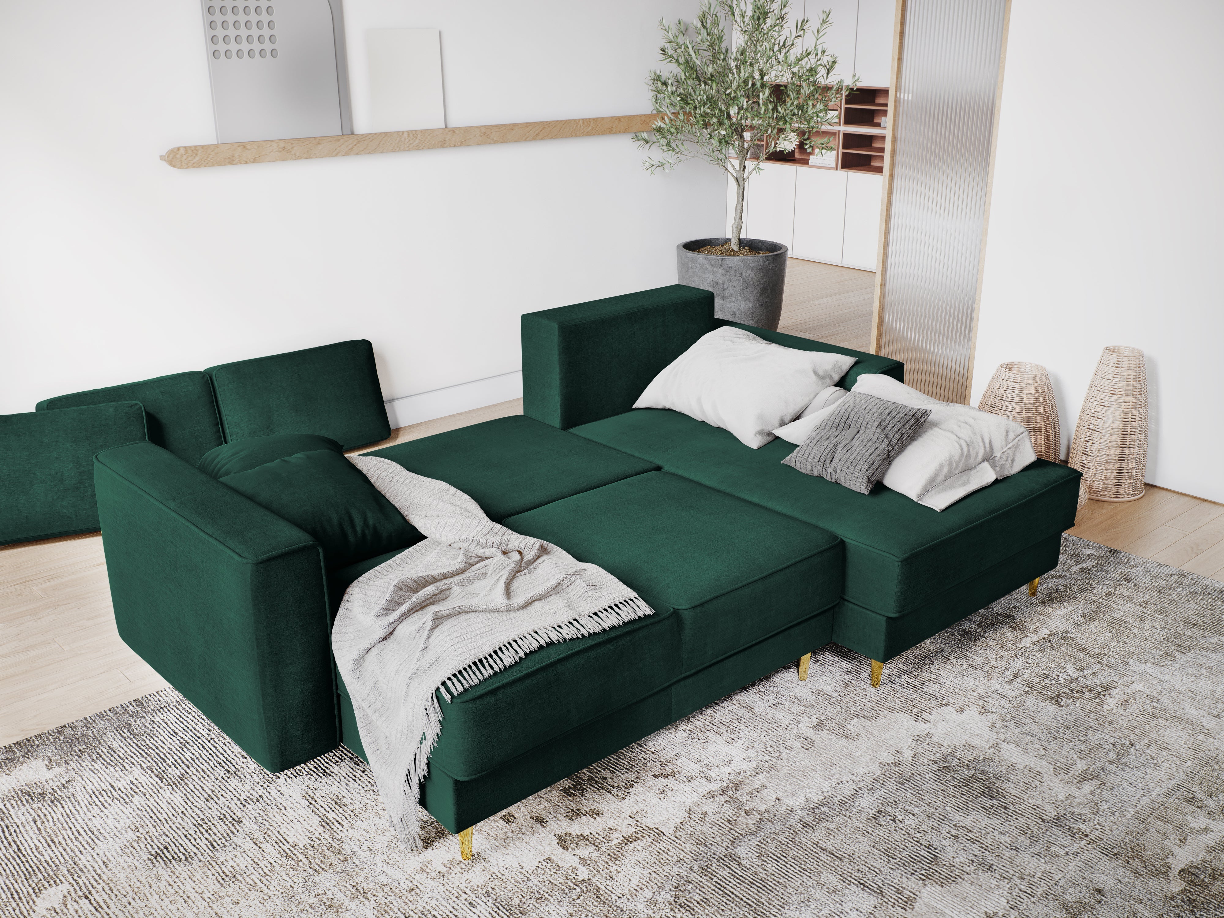 Corner with green sleeping function