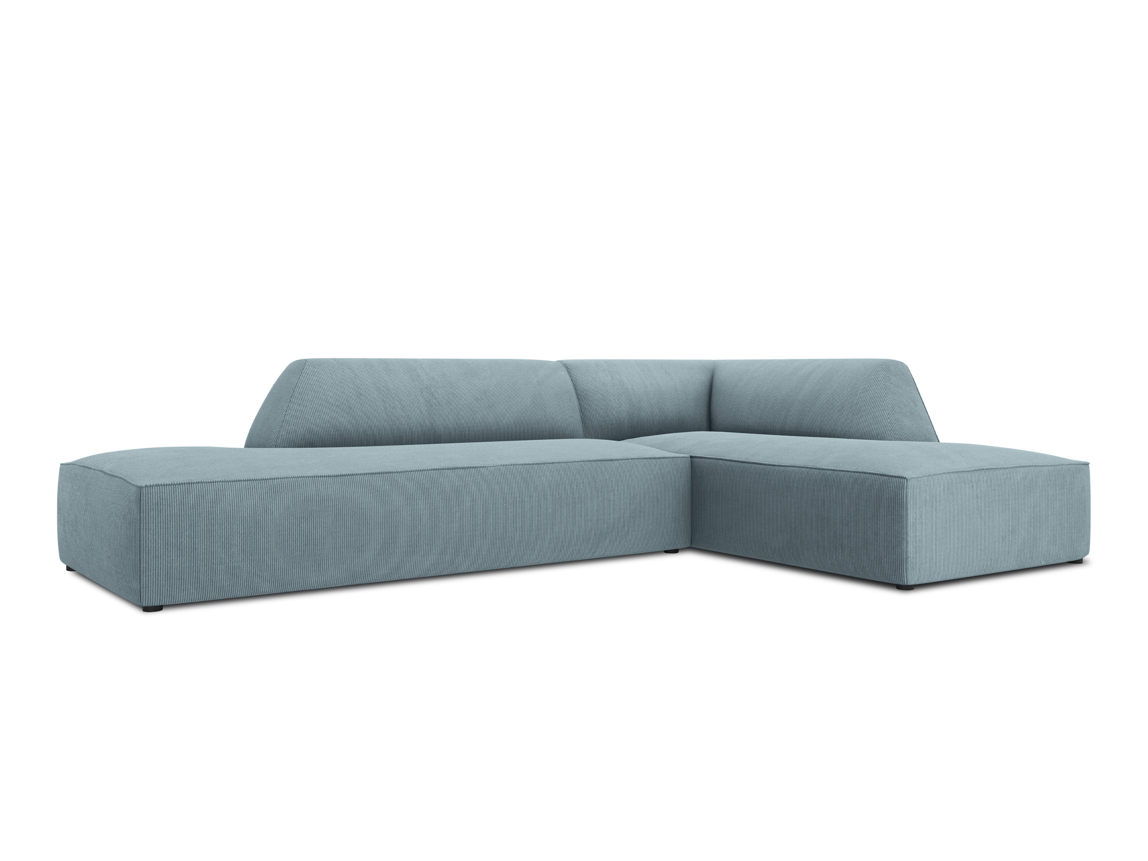 light blue corner sofa