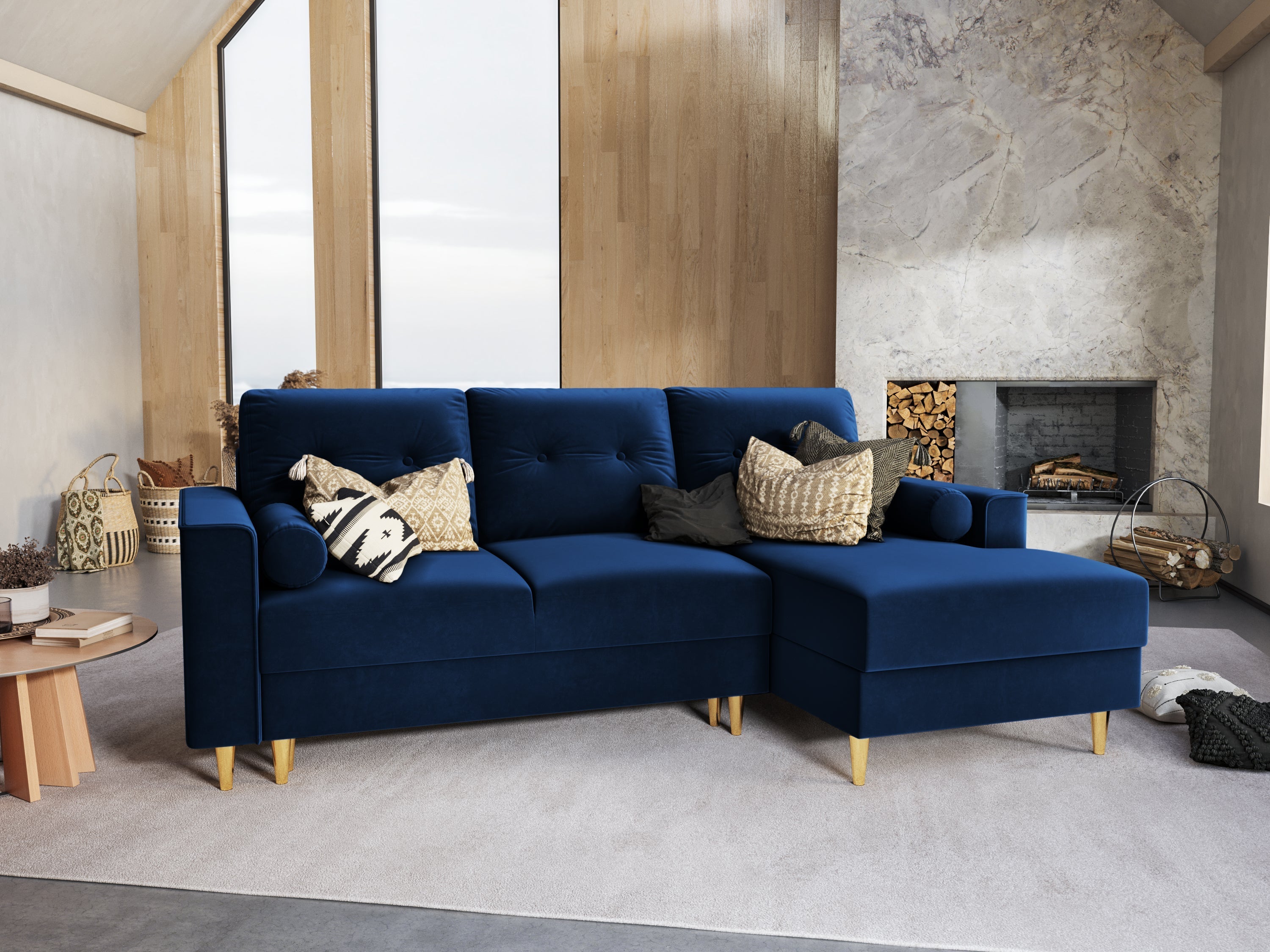 A corner for a modern living room