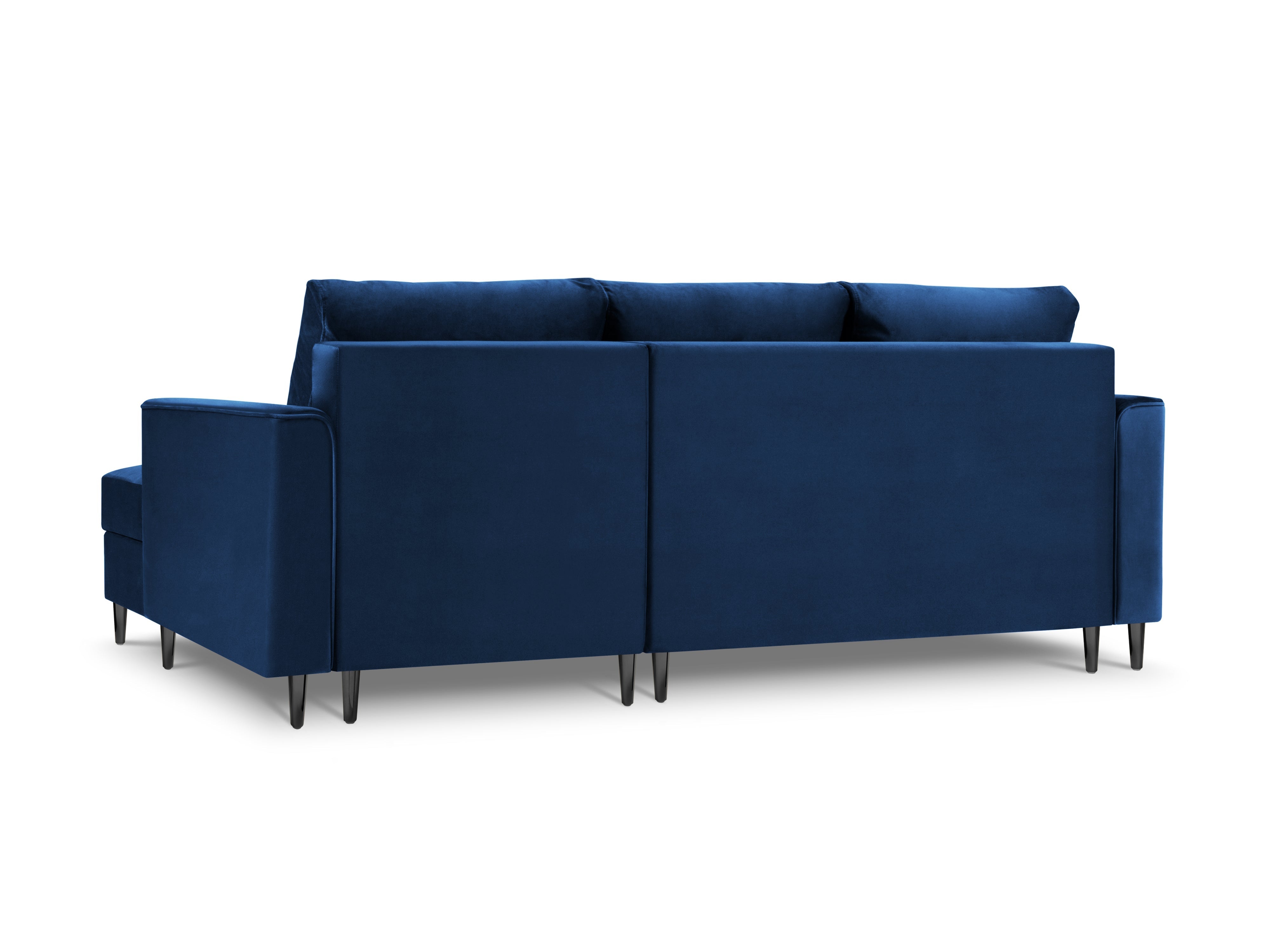 blue corner with armrests