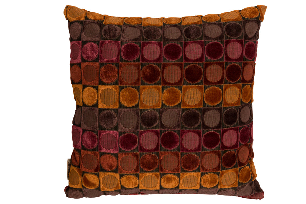 Cushion OTTAVA red/orange, Dutchbone, Eye on Design