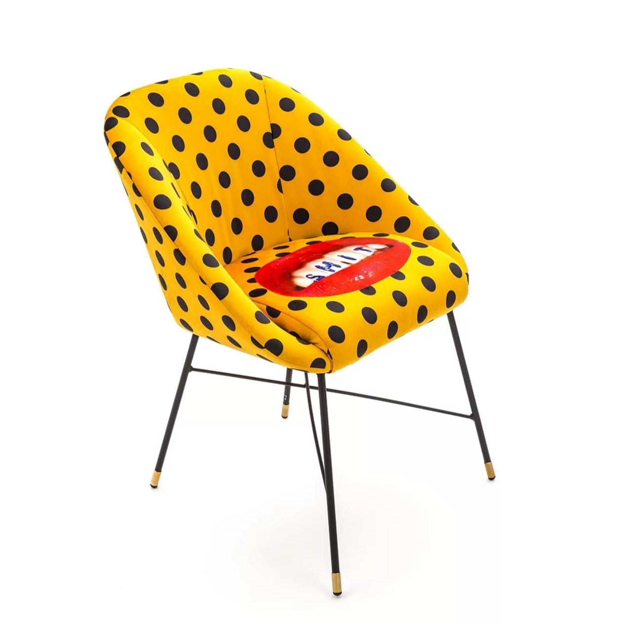 SHIT chair yellow