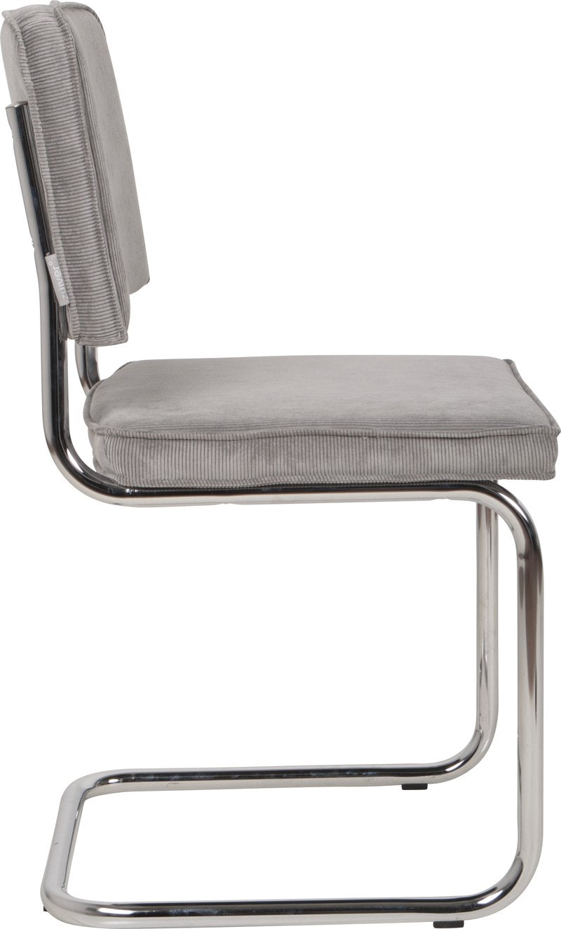 RIDGE RIB chair grey, Zuiver, Eye on Design