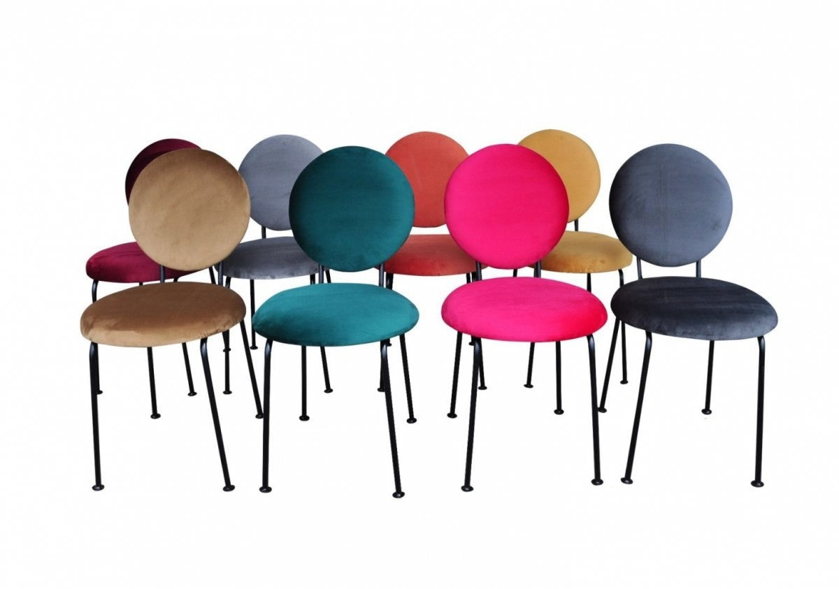 MEDALLION chair burgundy, Happy Barok, Eye on Design