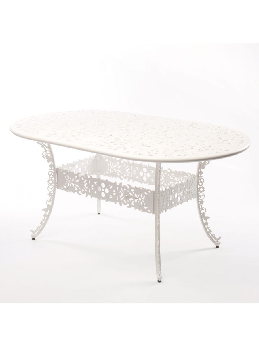 Garden table INDUSTRY white