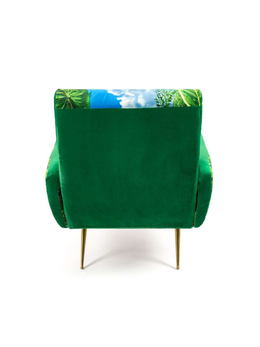 VOLCANO armchair green