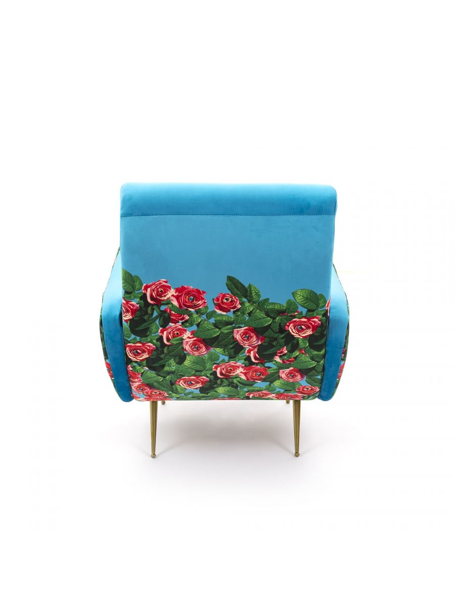 ROSES armchair blue