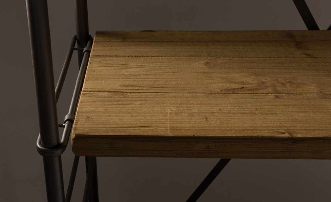 IRON wooden bookcase, Dutchbone, Eye on Design