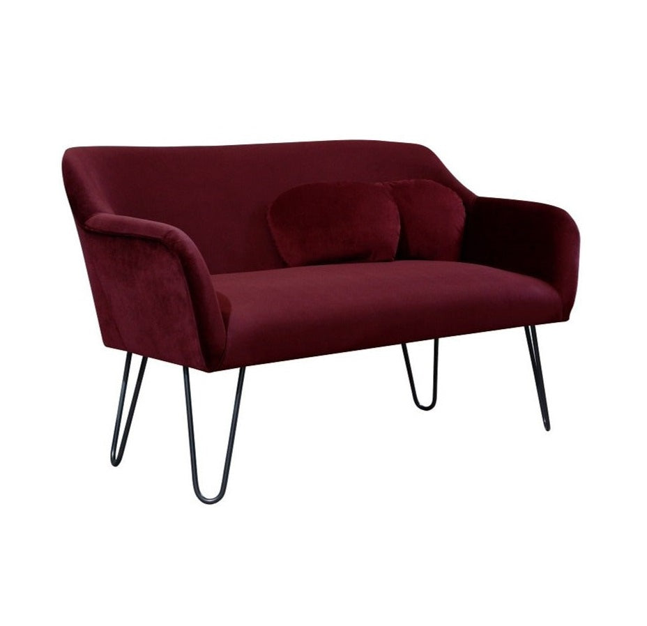 PLUM 3 maroon sofa, Happy Barok, Eye on Design