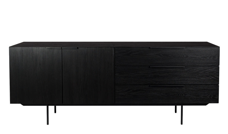 TRAVIS chest of drawers black, Zuiver, Eye on Design