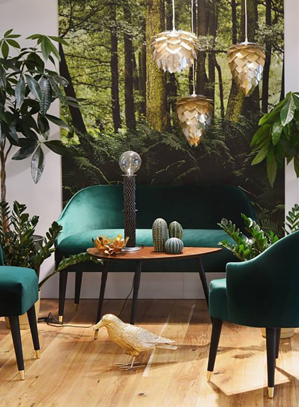 Sofa EMI VELVET green, Happy Barok, Eye on Design