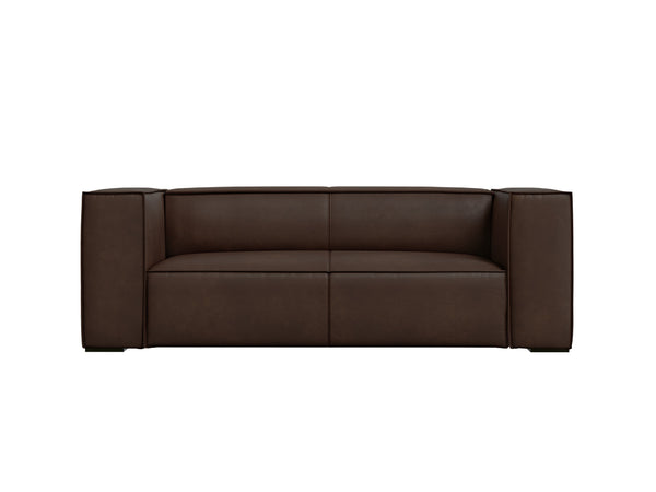 Sofa skórzana 2-osobowa MADAME czekoladowy brąz, Windsor & Co, Eye on Design