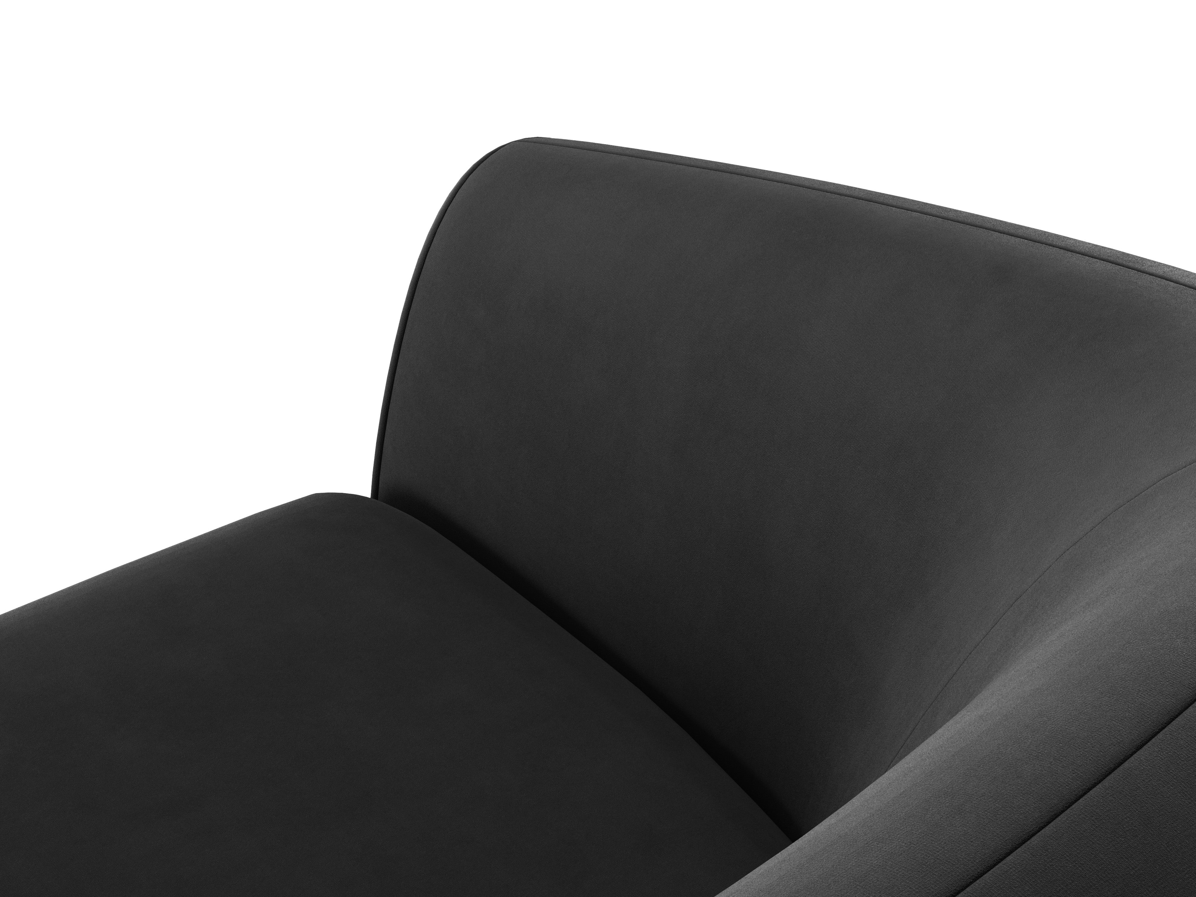 Sofa aksamitna 3-osobowa ELARA szary, Windsor & Co, Eye on Design