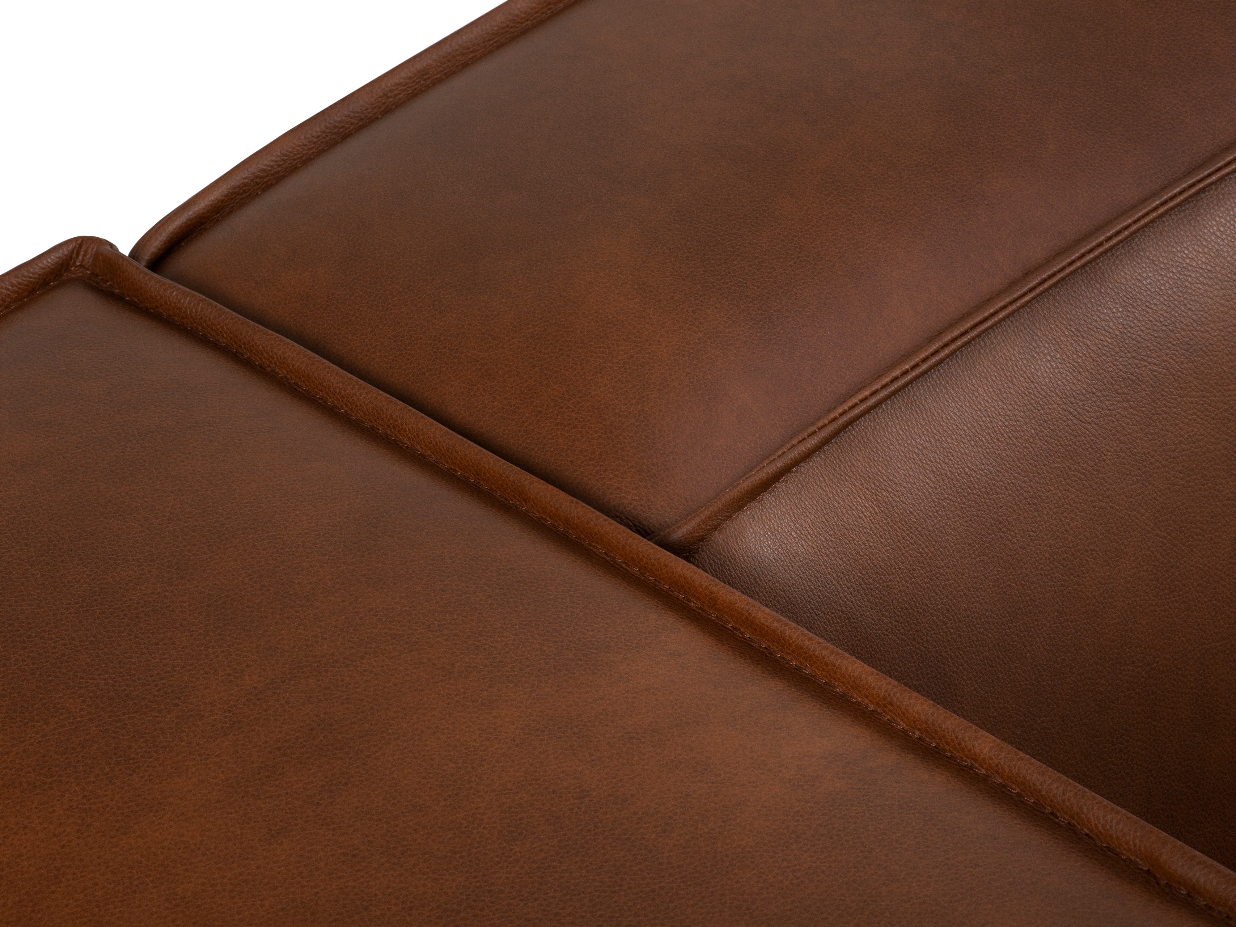 Narożnik skórzany panoramiczny prawostronny MADAME brązowy, Windsor & Co, Eye on Design