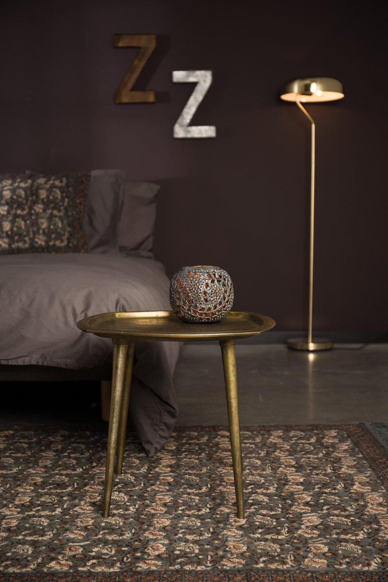 ABBAS brass table, Dutchbone, Eye on Design