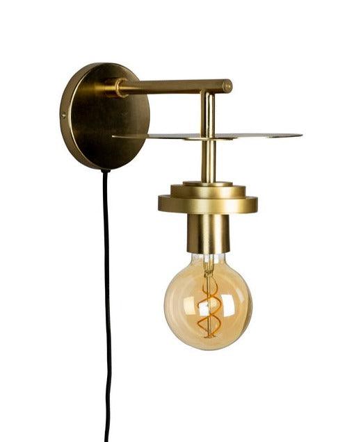 ADEN wall lamp brass, Dutchbone, Eye on Design