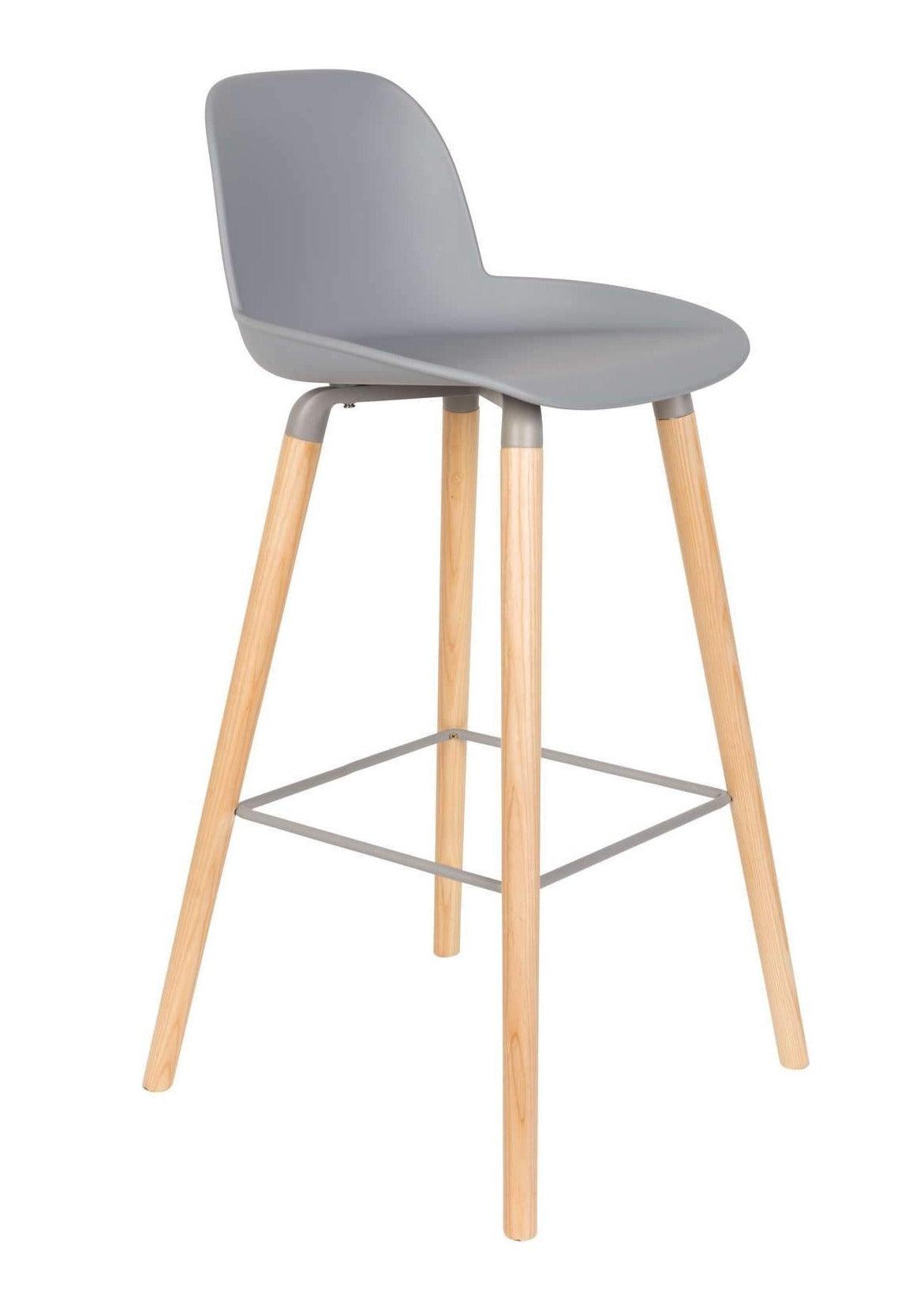 ALBERT KUIP bar stool light grey - Eye on Design