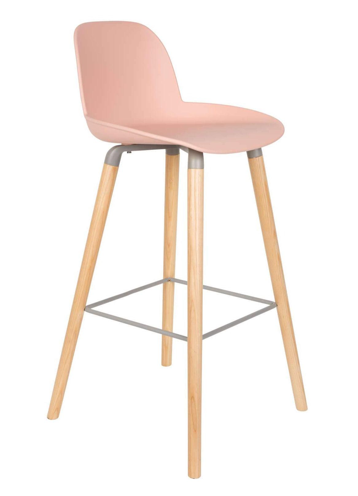 ALBERT KUIP bar stool pink - Eye on Design