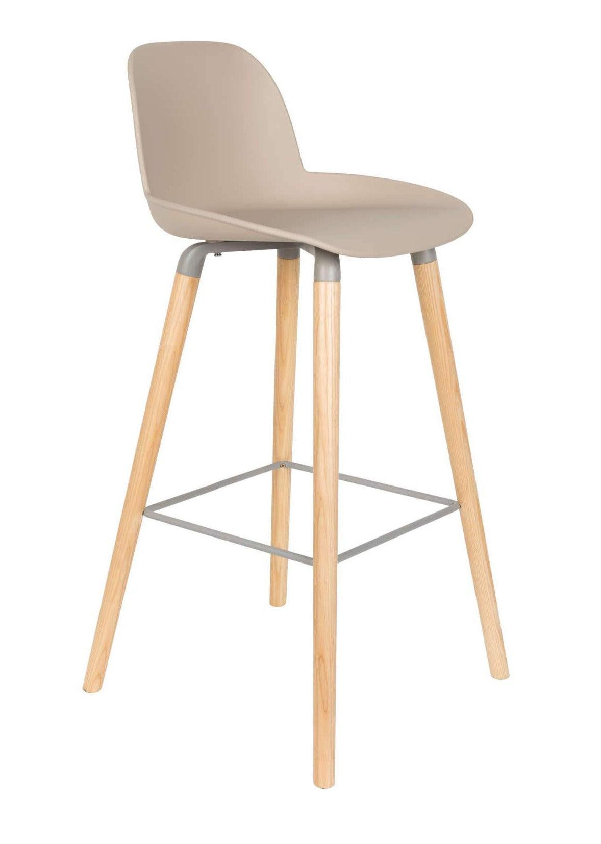 ALBERT KUIP bar stool taupe - Eye on Design