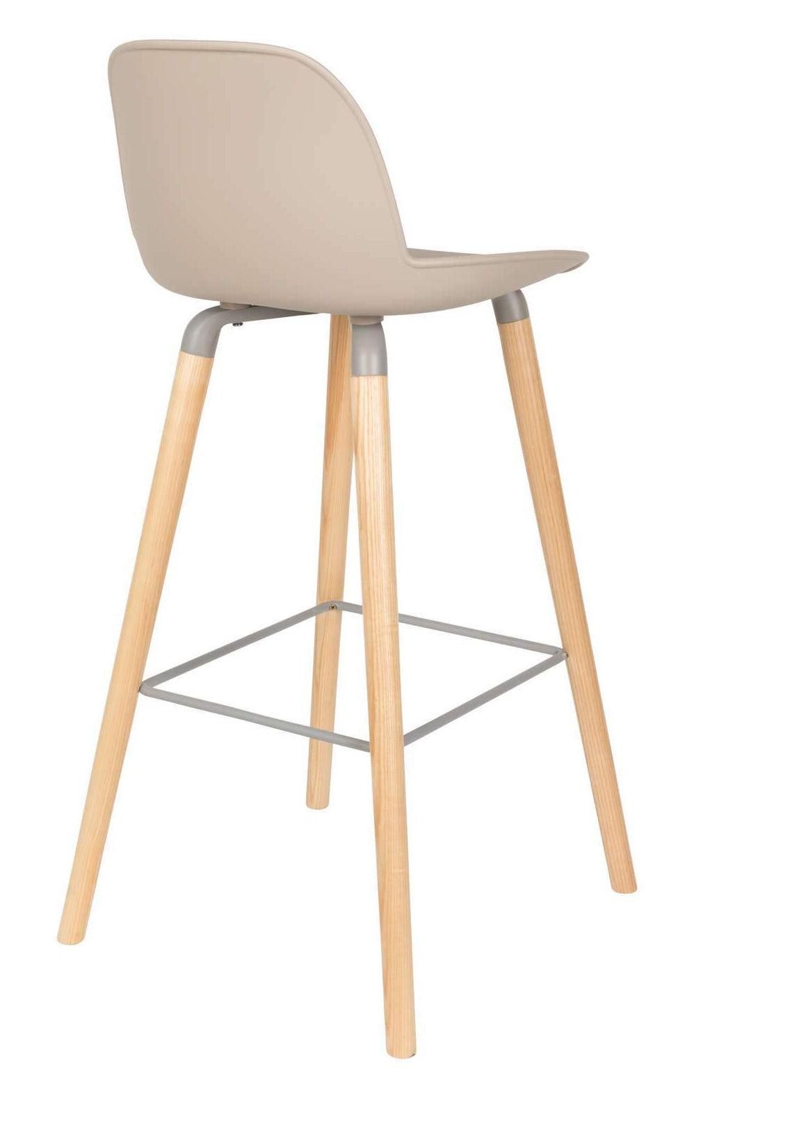 ALBERT KUIP bar stool taupe - Eye on Design