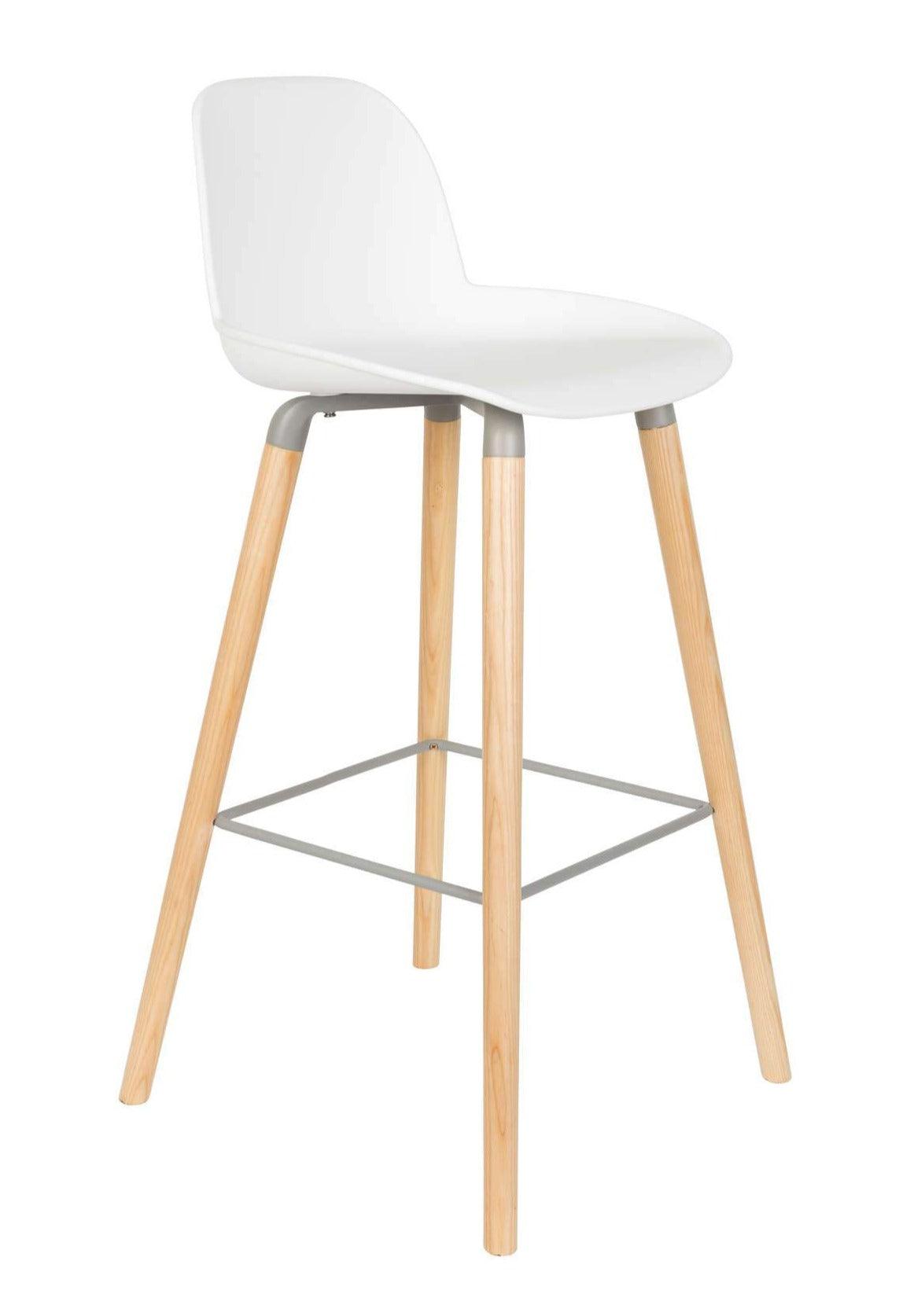 ALBERT KUIP bar stool white - Eye on Design