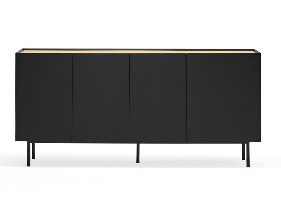 ARISTA black chest of drawers - Eye on Design