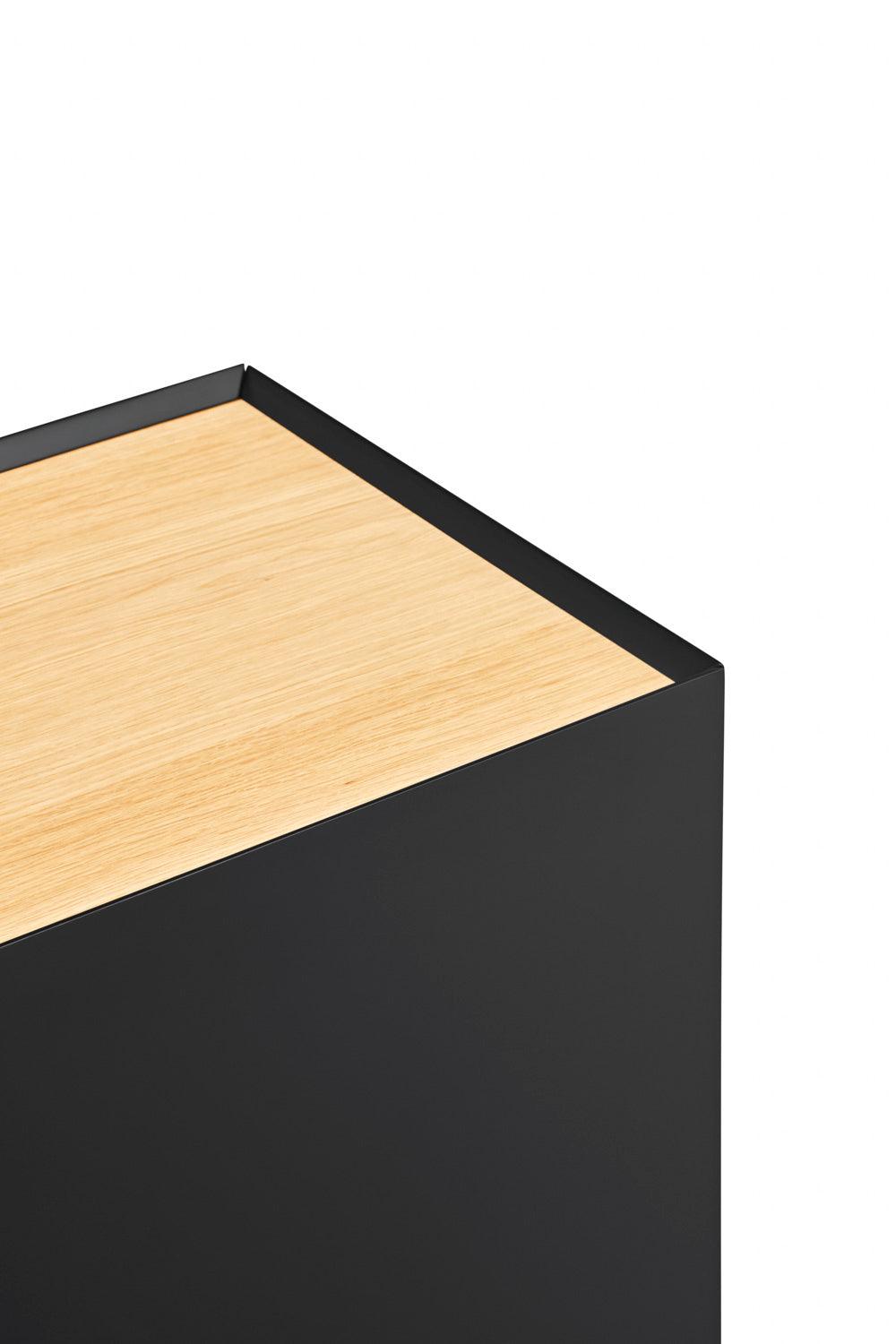 ARISTA black chest of drawers - Eye on Design