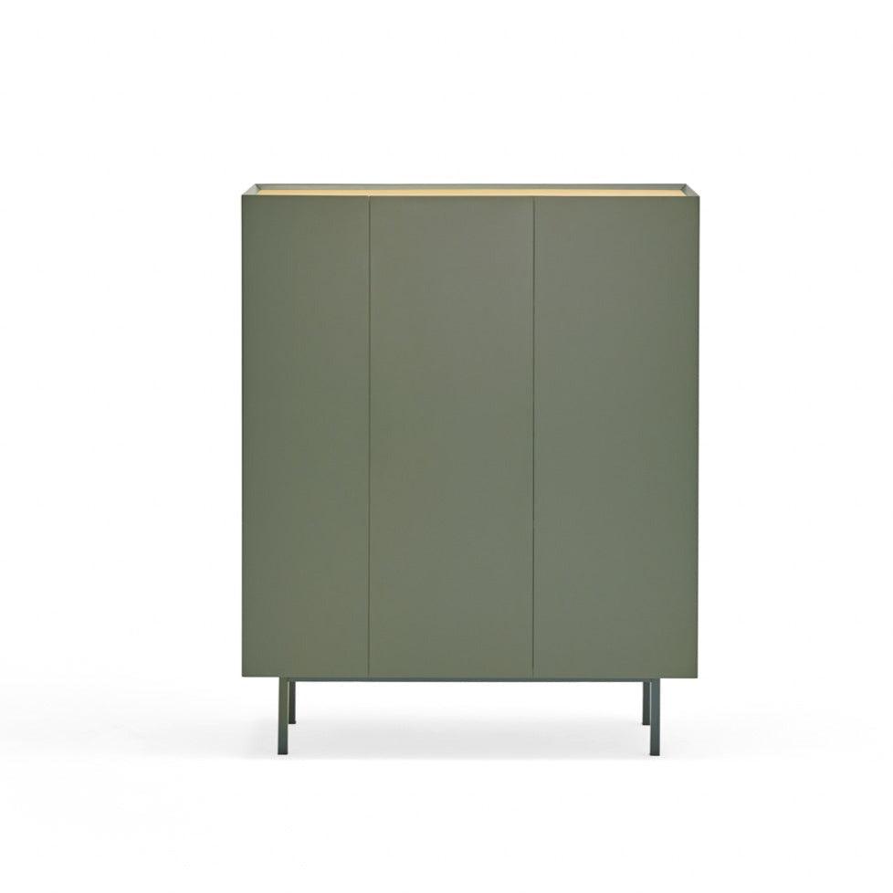 ARISTA high chest of drawers green - Eye on Design