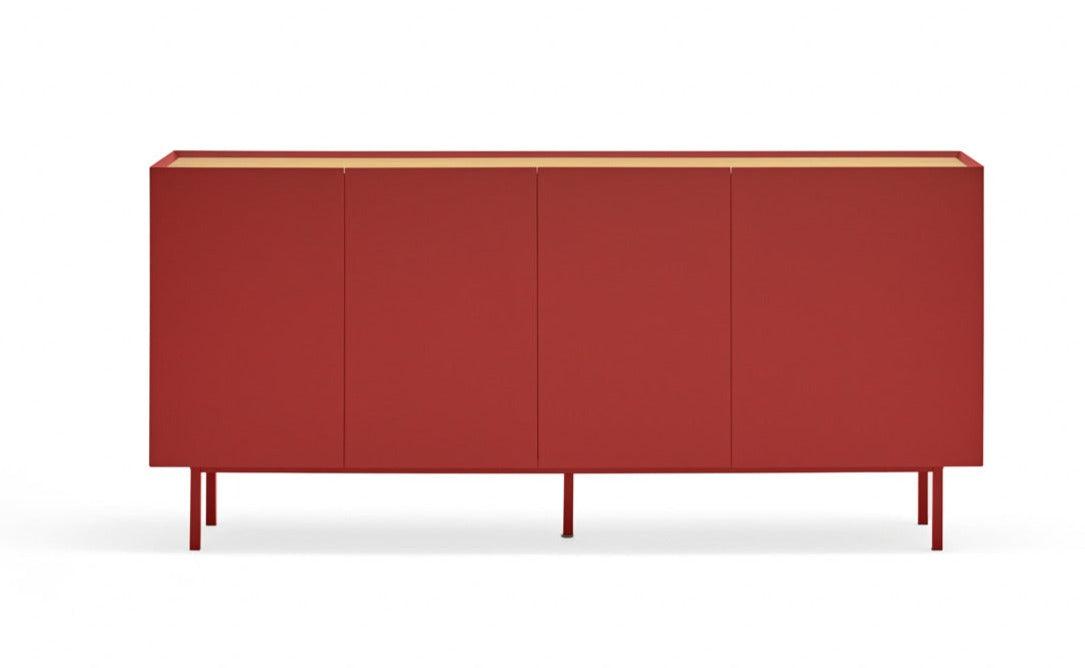 ARISTA red chest of drawers - Eye on Design