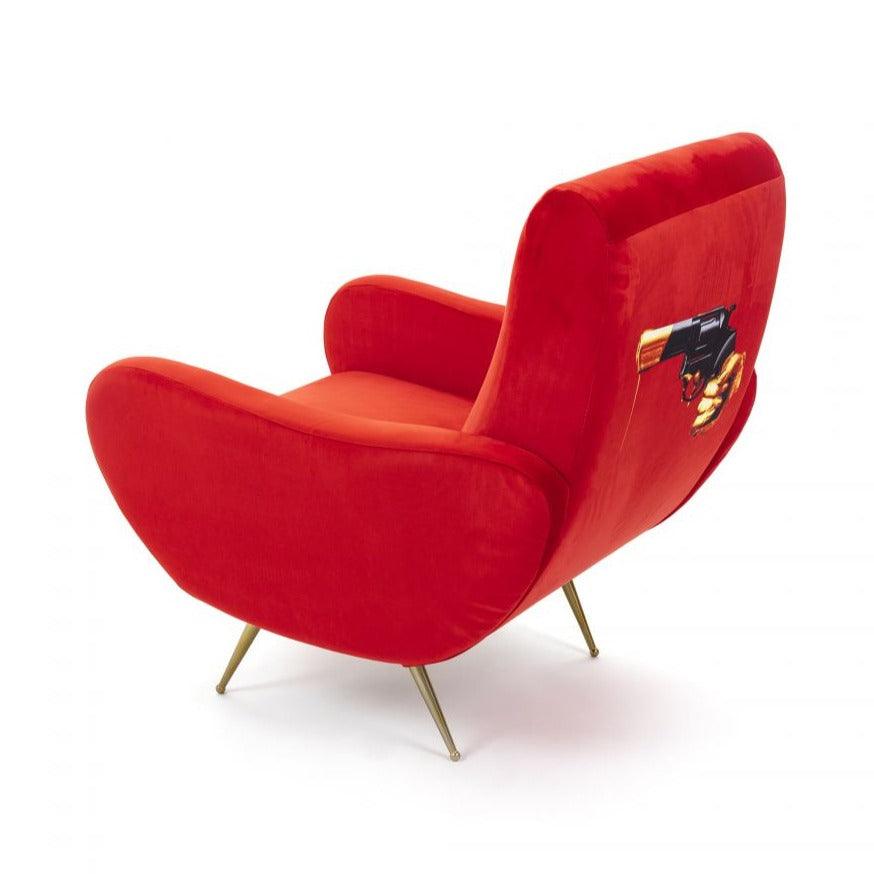 Armchair REVOLVER red - Eye on Design