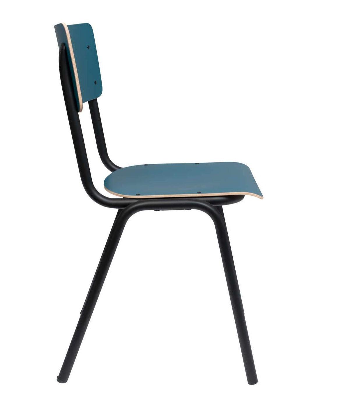 BACK TO SCHOOL chair blue, Zuiver, Eye on Design