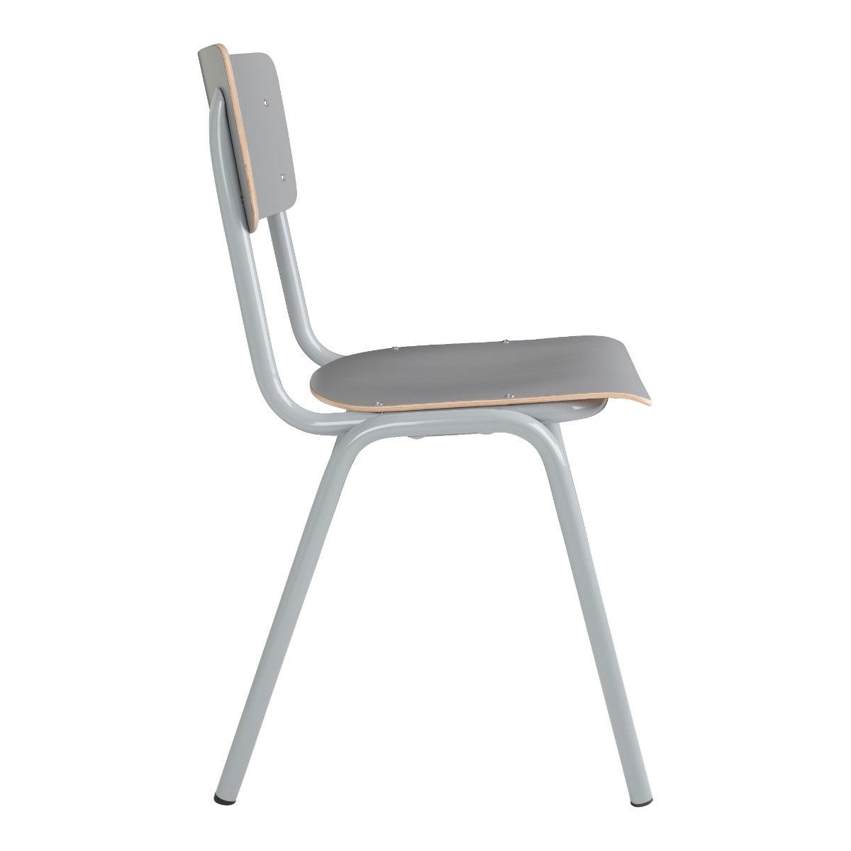 BACK TO SCHOOL chair grey, Zuiver, Eye on Design