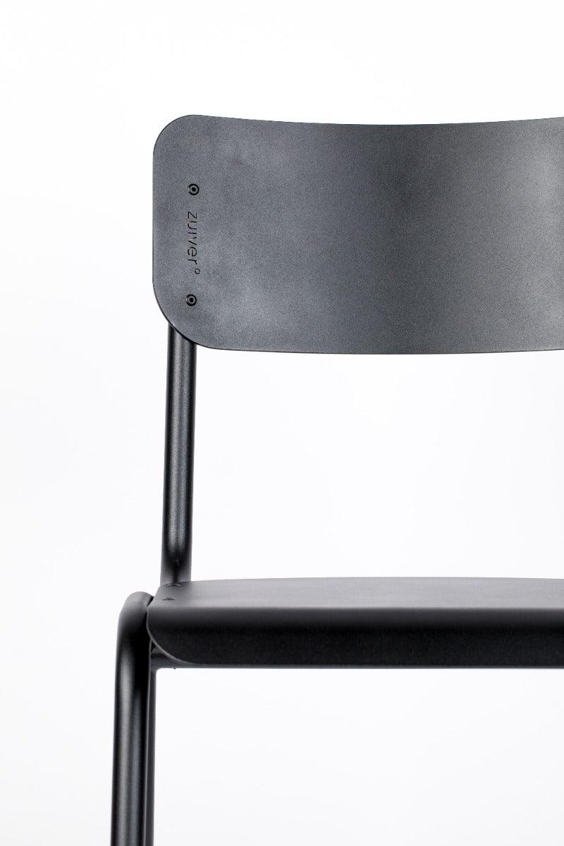 BACK TO SCHOOL outdoor chair black, Zuiver, Eye on Design