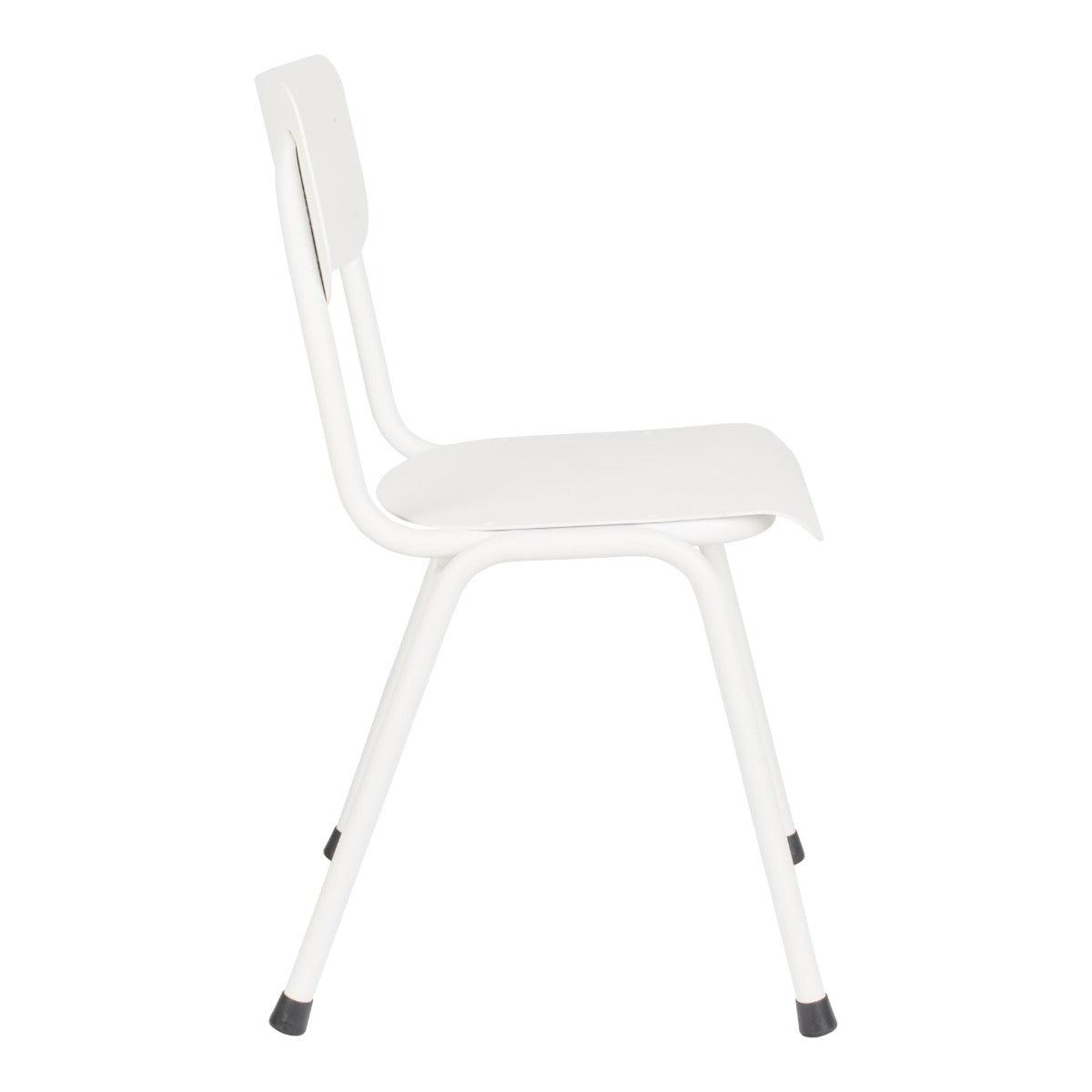 BACK TO SCHOOL outdoor chair white, Zuiver, Eye on Design