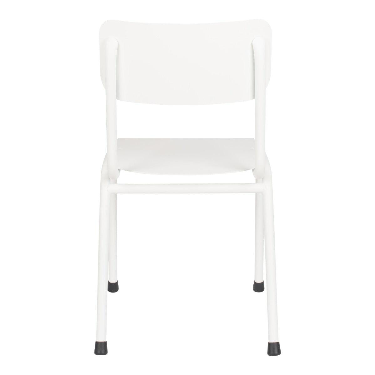 BACK TO SCHOOL outdoor chair white, Zuiver, Eye on Design