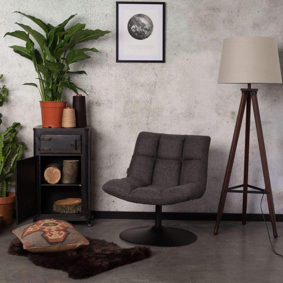 BAR armchair dark grey, Dutchbone, Eye on Design