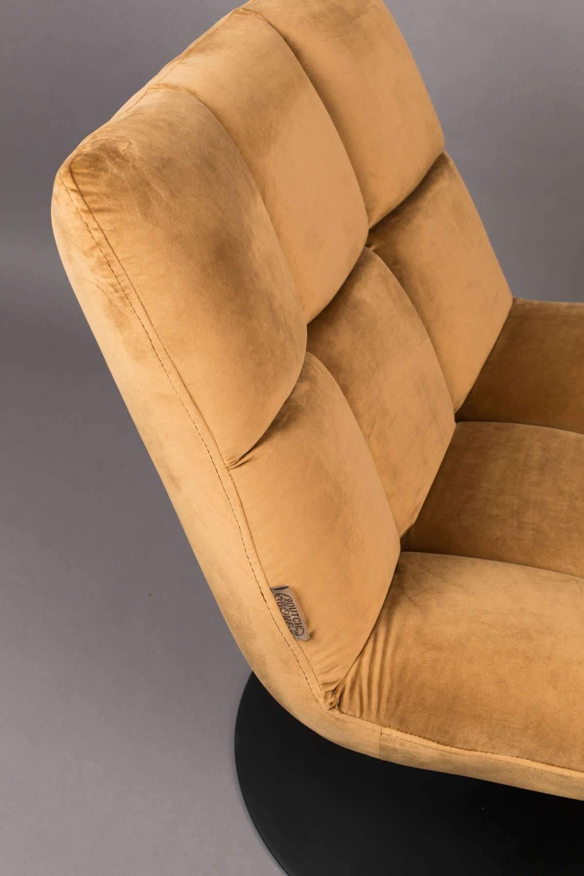 BAR armchair golden brown, Dutchbone, Eye on Design