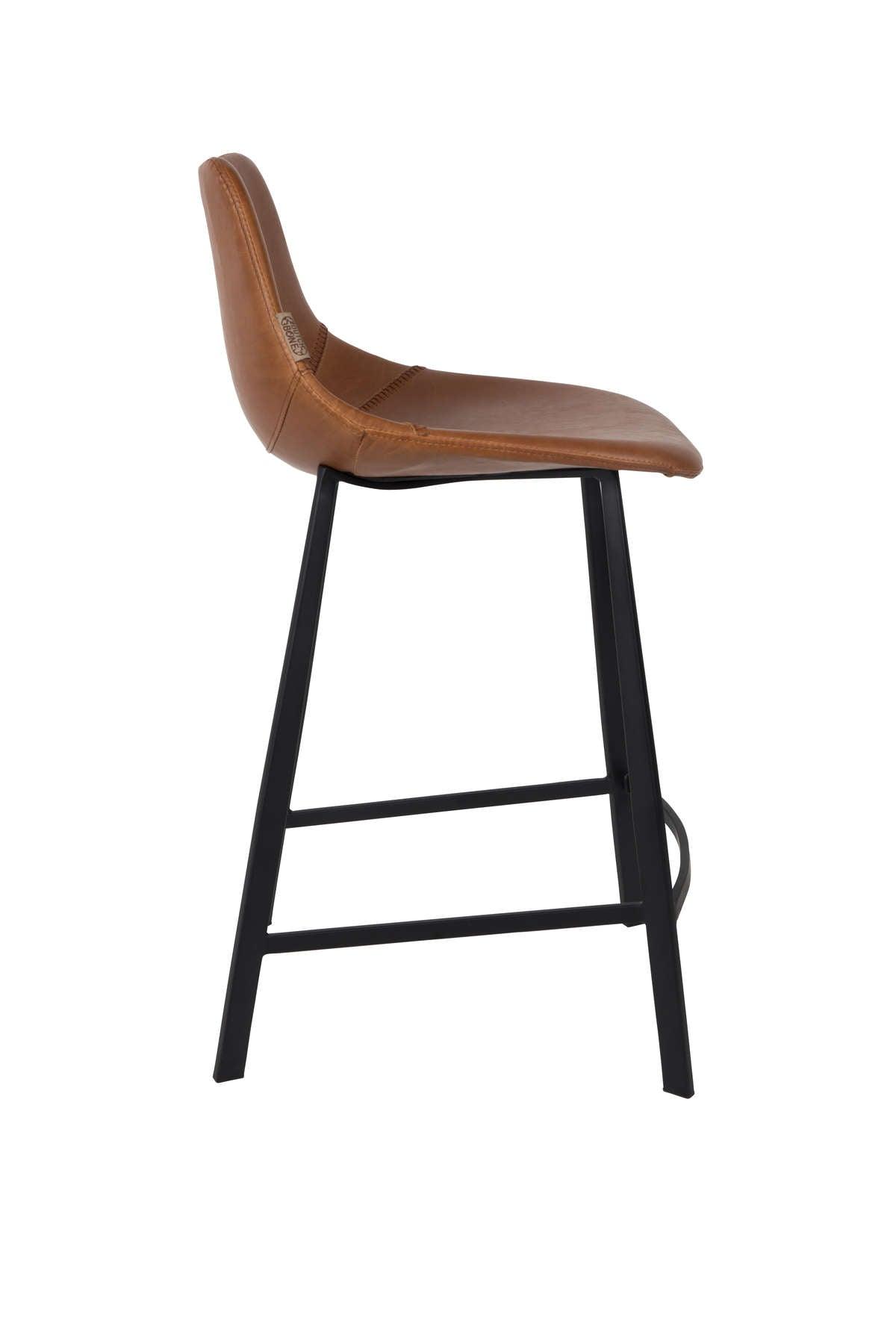 Bar stool FRANKY 65 brown, Dutchbone, Eye on Design