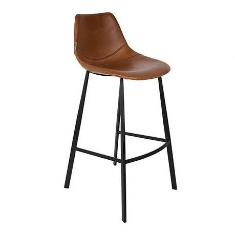 Bar stool FRANKY 80 cognac - Eye on Design