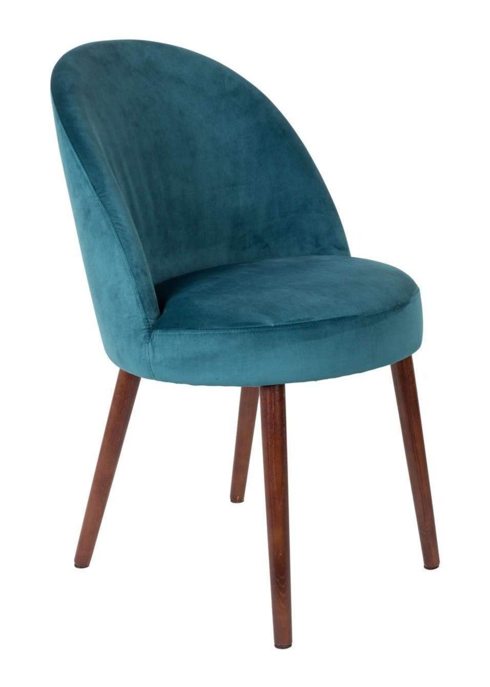 BARBARA chair blue, Dutchbone, Eye on Design