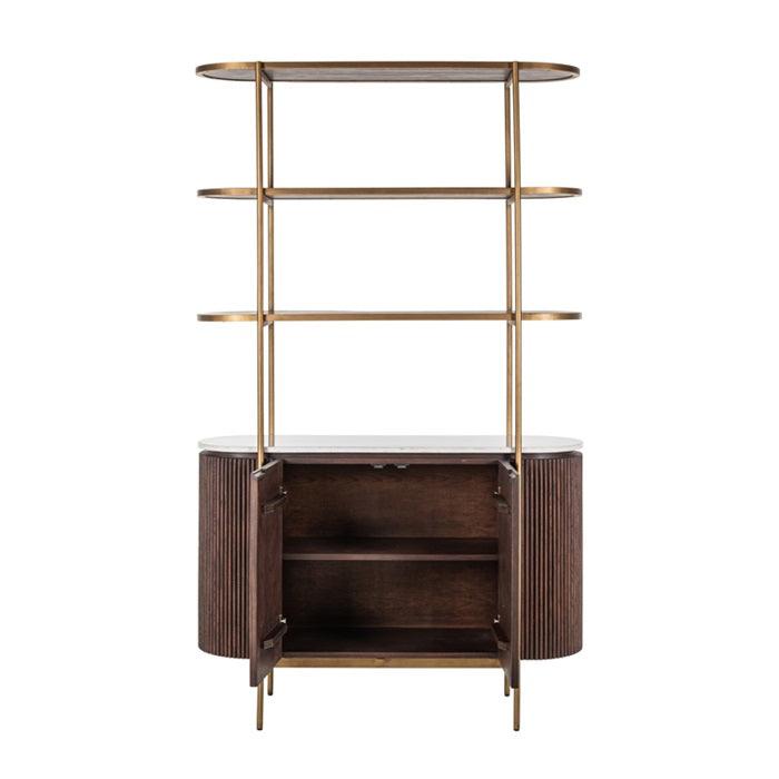 BARKLEY bookcase gold - Eye on Design