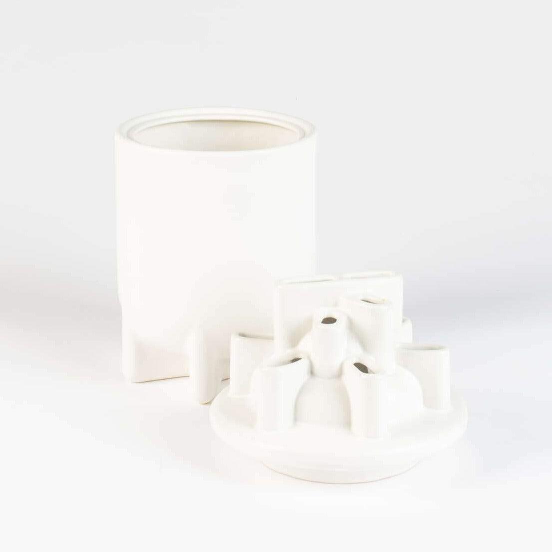 BASSIN M vase white, Zuiver, Eye on Design